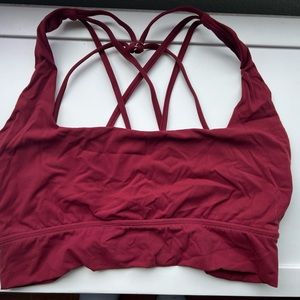 Buffbunny Vineyard Dark Red Revolution Sports Bra